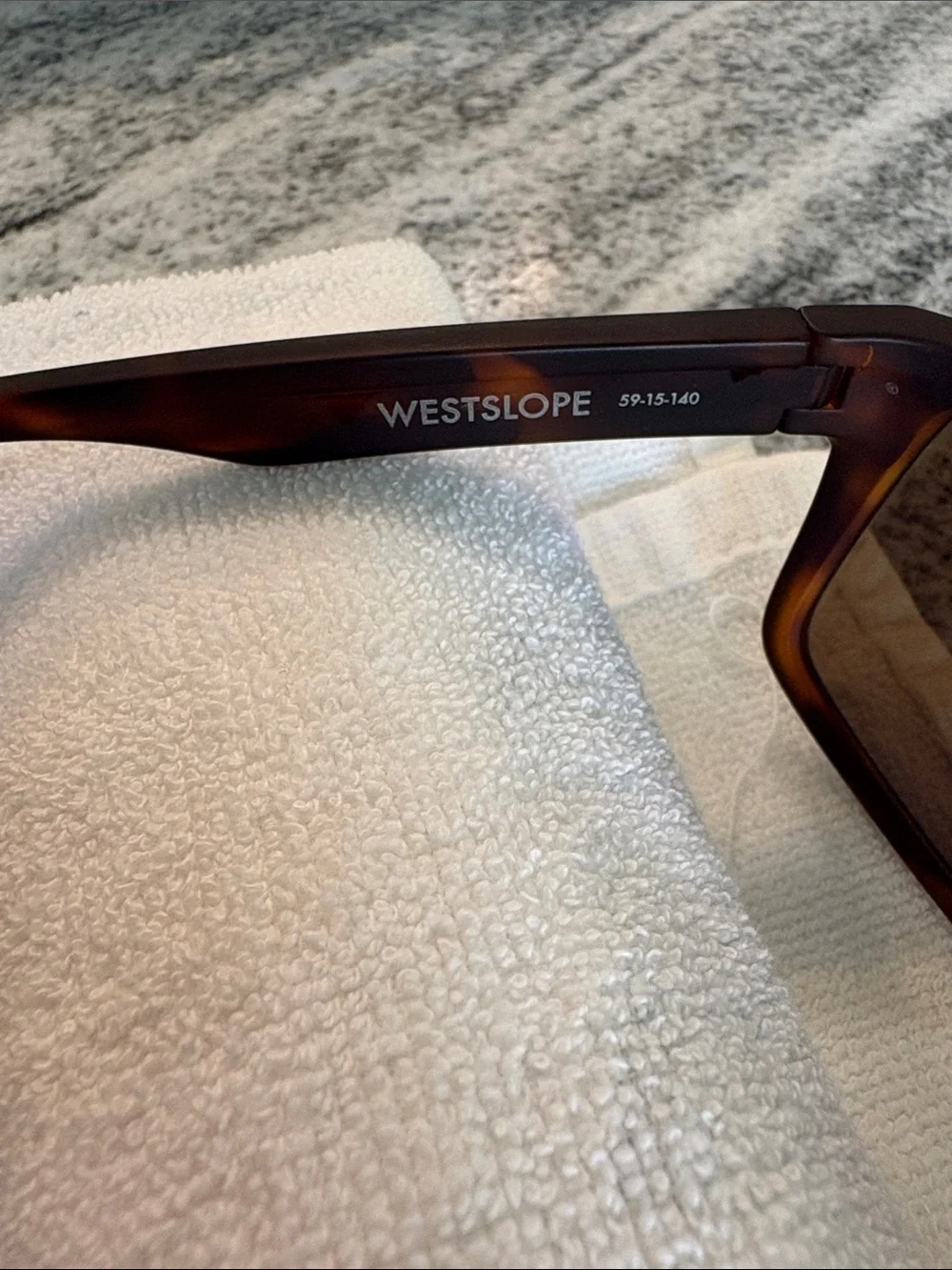 Glade west slope polarized brown sunglasses